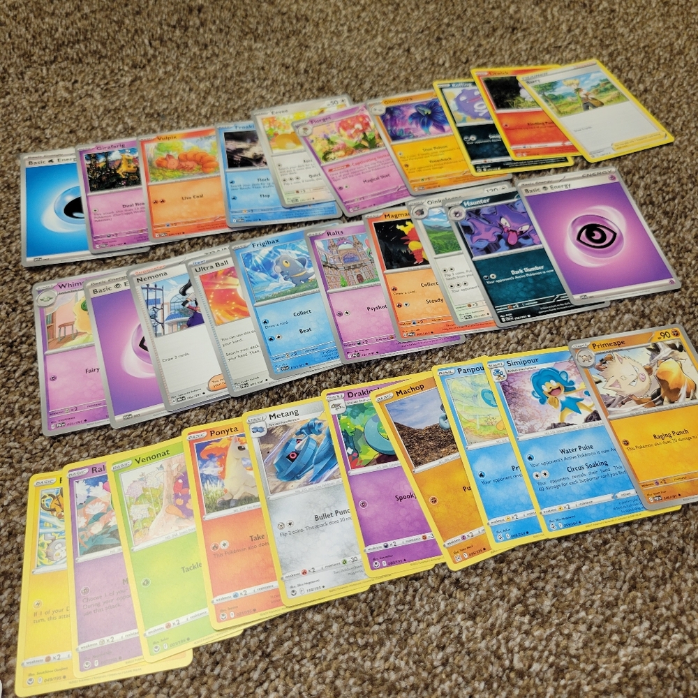 Pokemon Trading 60 card bulk Set 19 - Picture 5 of 9